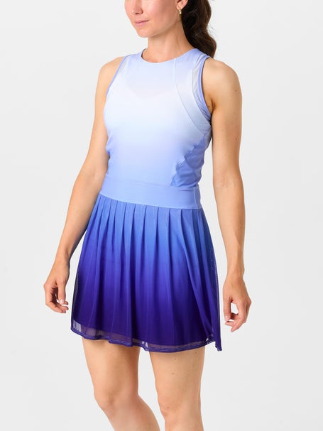 Lucky in Love Womens Next Level Ombre Dress - Ice