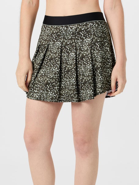 Lucky In Love Womens Set Point Pleat Skirt