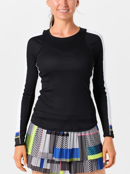 Lucky In Love Womens Stripe It Up Long Sleeve