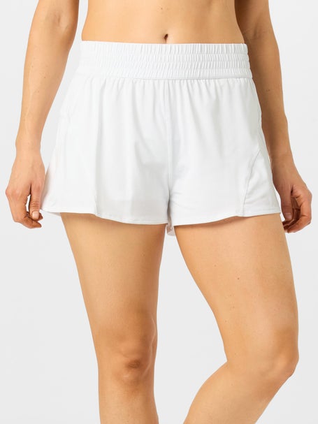 Lucky in Love Womens Power Play Short - White