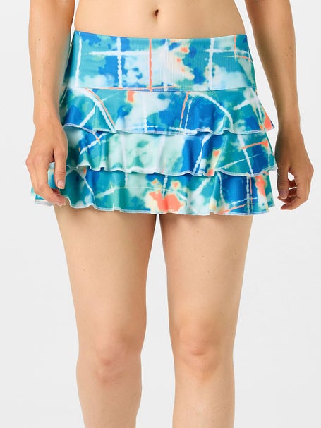 Lucky in Love Womens Waves Oasis Skirt