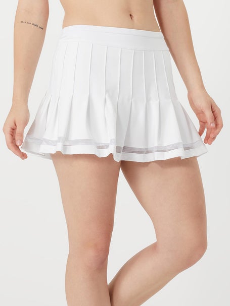 Lucky in Love Womens Ikat Long Pleat Skirt