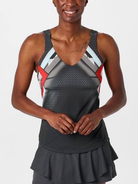 Lucky in Love Womens Tech It Out Tank