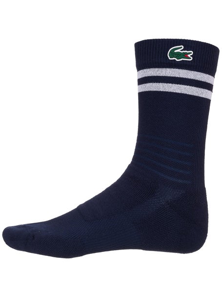 Lacoste Mens Pique Technical Crew Sock