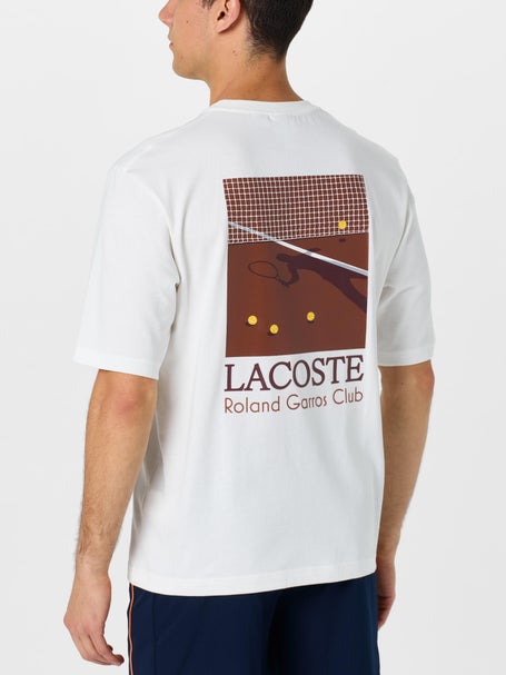 Lacoste Mens Roland Garros Club T-Shirt