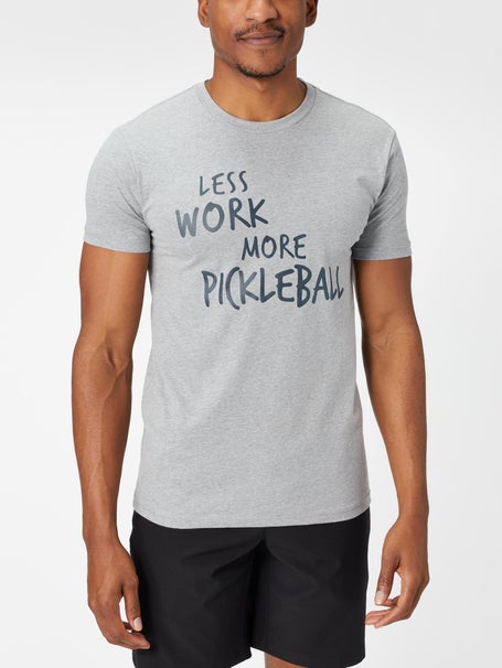 Less Work More Pickleball Mens Top