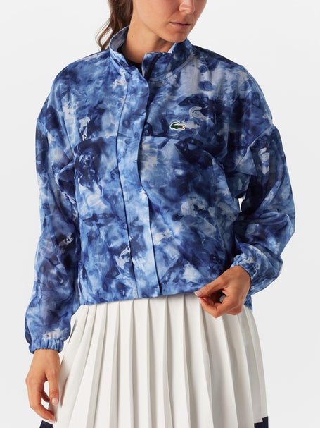 Lacoste Womens Spring Player Full Zip Camo Jacket