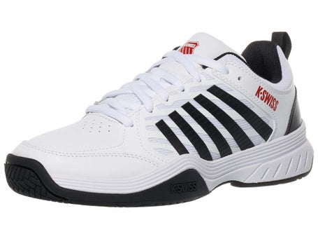 KSwiss Court Express 2 White/Black/Red Men's Shoes
