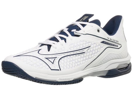 Mizuno Wave Exceed Tour 6 Wh/Dress Blue Men's Shoes 
