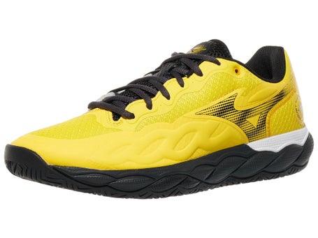Mizuno Wave Enforce Court Yellow/Black Mens Shoes