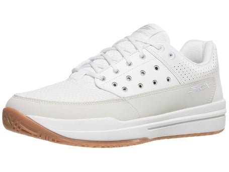 Skechers Viper Court Luxe Wh/Grey Men's Pickle Shoes