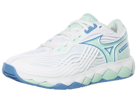 Mizuno Wave Enforce Tour 2 White/Blue Womens Shoes
