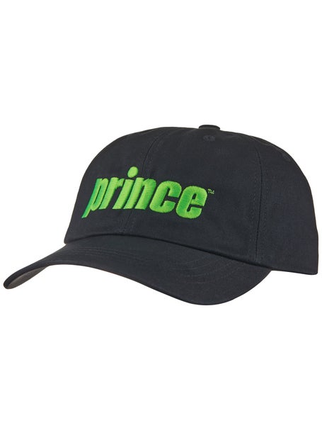 Prince Logo Twill Dad Hat - Black