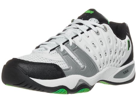 Prince T22 White/Black/Green Men's Shoes