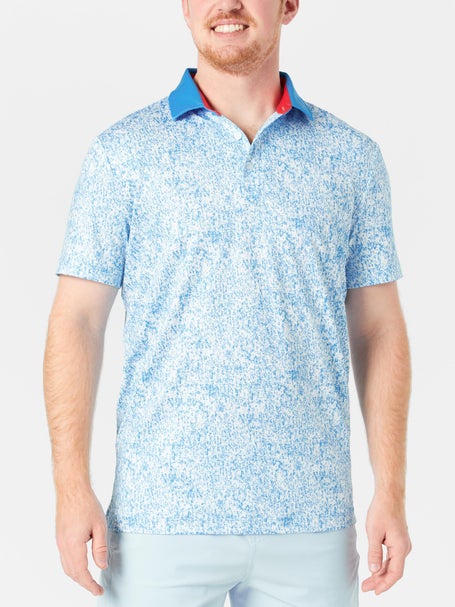 REDVANLY Mens Spring Canon Polo