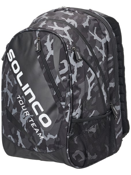 Solinco Black Camo Backpack Bag