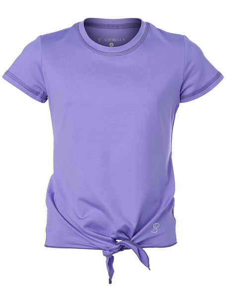 Sofibella Girls UV Tie Top - Amethyst