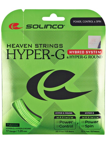 Solinco Hyper-G 17 & Hyper-G Round 17 Hybrid String 