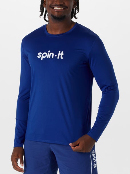 Spin It Mens Summer Henry Long Sleeve