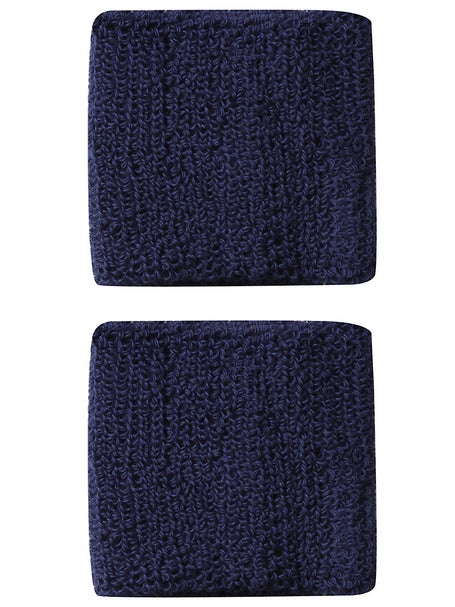 Tourna Single Navy Wristbands (pair)