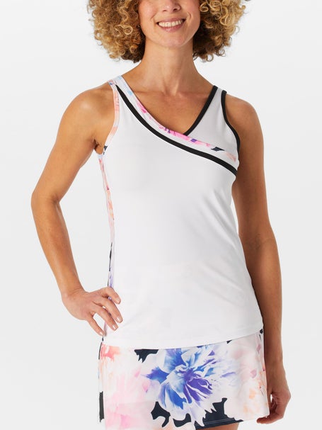 Sofibella Womens Flora Lux Crossover Tank