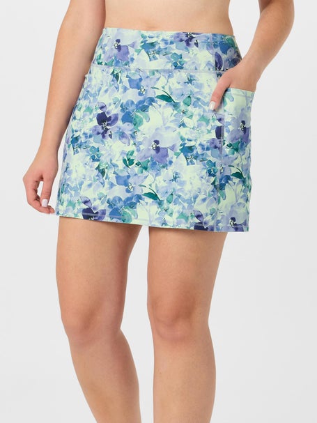 Skechers Womens Gowalk Seascape Floral Skirt - Blue
