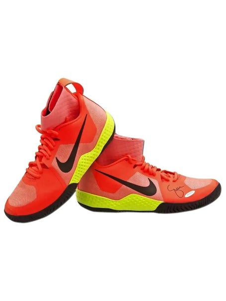 Serena Williams Autographed Nike Flare Shoes Pink