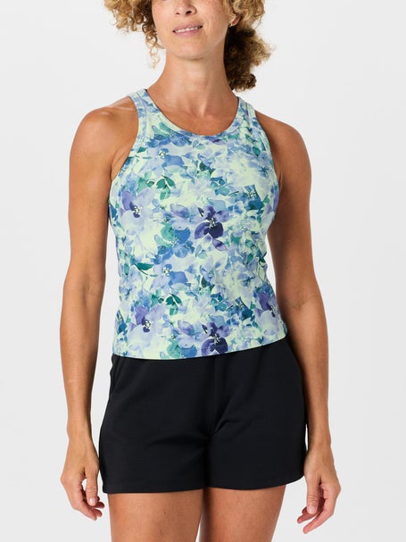 Skechers Womens Gowalk Seascape Floral Tank