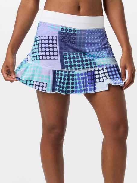 Sofibella Womens UV Print Skirt - Multidots