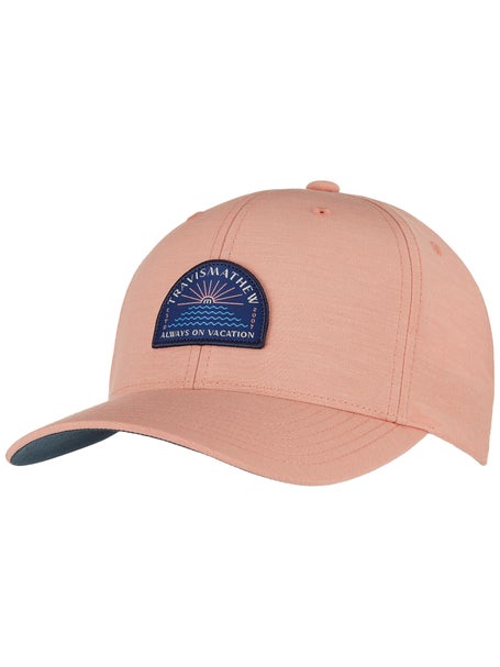 Travis Mathew Mens Summer Sea Explorer Hat-Terra Cotta
