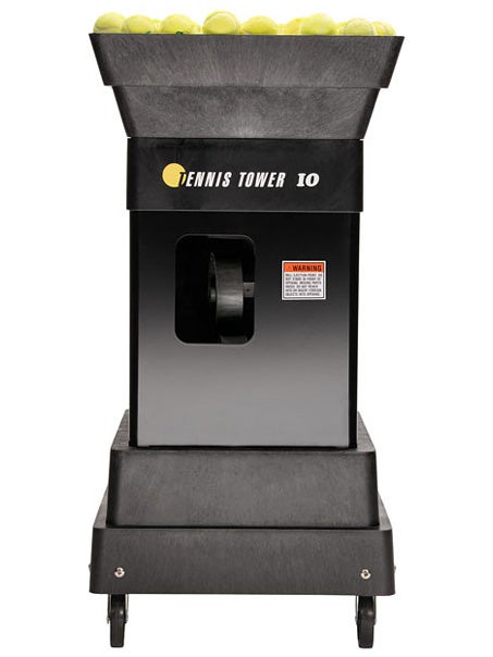 Tennis Tutor Tower IO Ball Machine - AC Only W/ 2B Remo