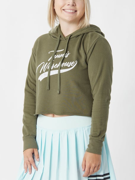 Tennis Warehouse Womens Crop Hoodie