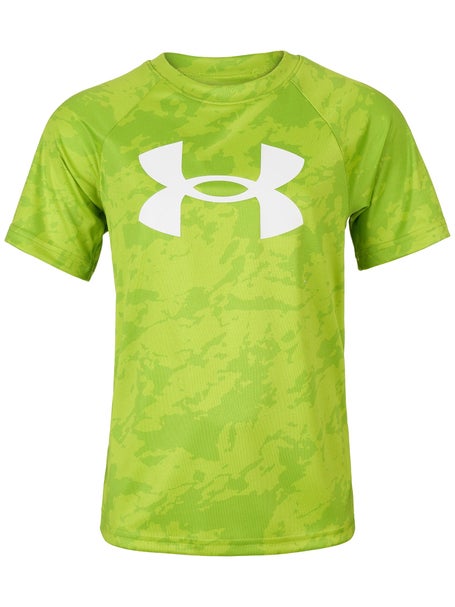 Under Armour Boys Fall Tech Big Logo Print Top