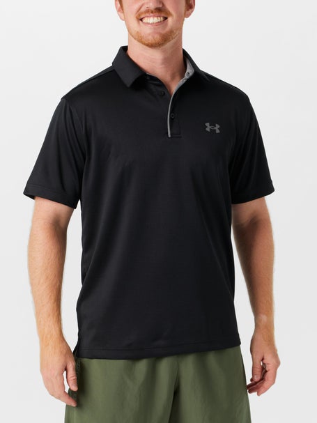Under Armour Mens Core Tech Polo - Black