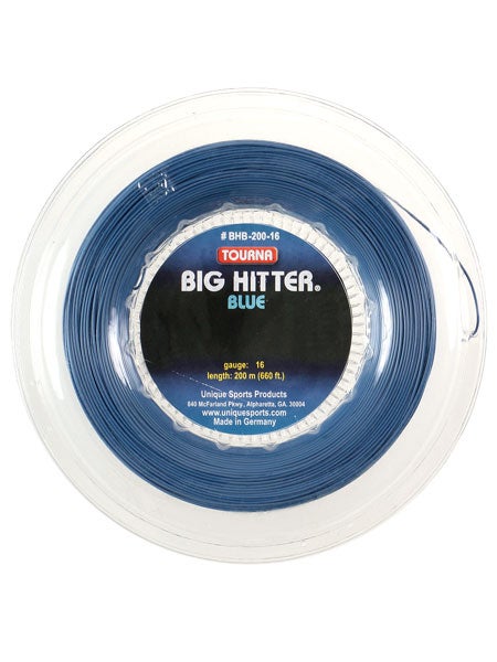 Tourna Big Hitter Blue 16/1.30 String Reel - 660'