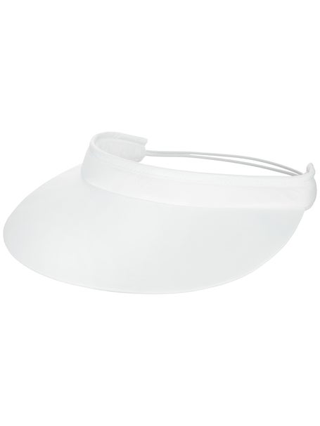 VimHue Womens Retro Rounded Visor - White