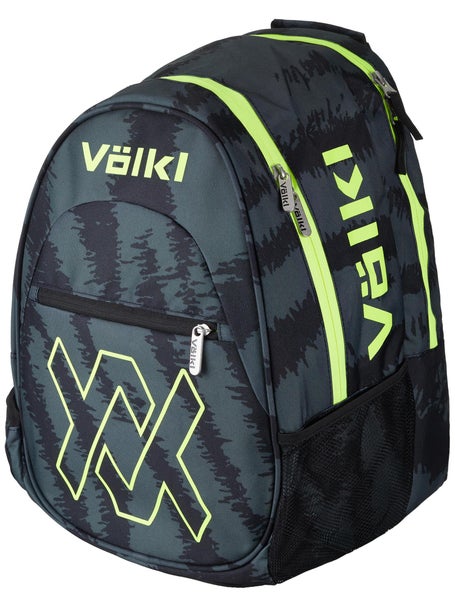 Volkl Zebra Team Backpack Bag Black/Neon Yellow