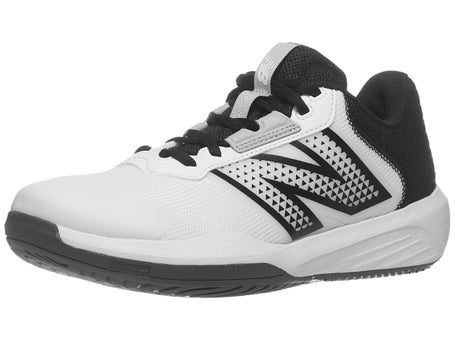 New Balance WC 696v6 B White/Black Womens Shoe