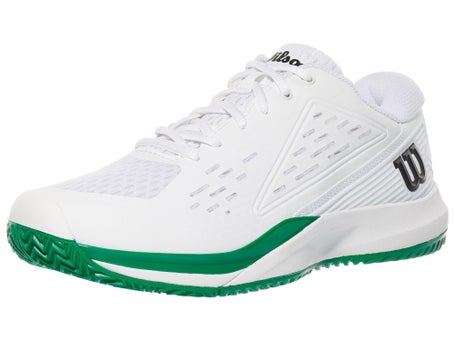 Wilson Rush Pro Ace White/Green Junior Shoes