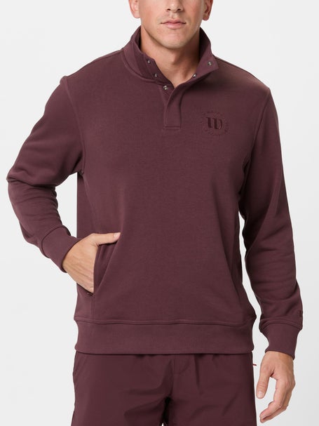 Wilson Mens Autumn Club Half Zip Sweatshirt