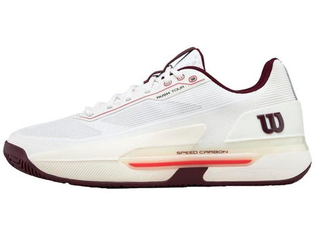 Wilson Rush Tour 5 Wh/Port/Vanilla Mens Shoes