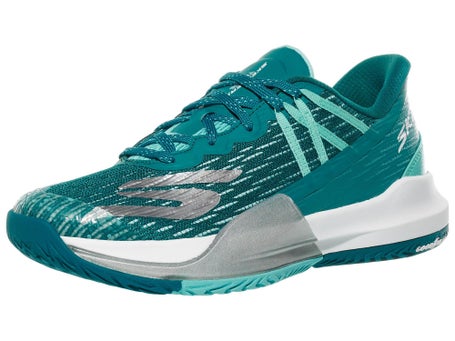 Skechers Baseline Bully Aqua/White Womens Shoes