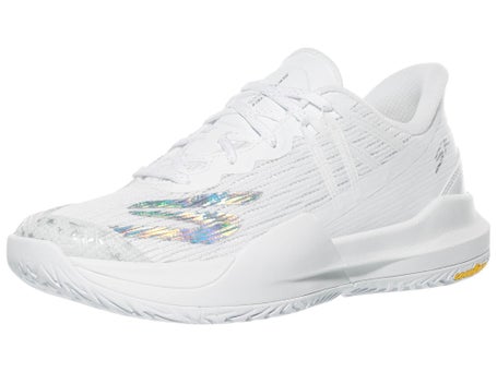 Skechers Baseline Bully White/Silver Womens Shoes