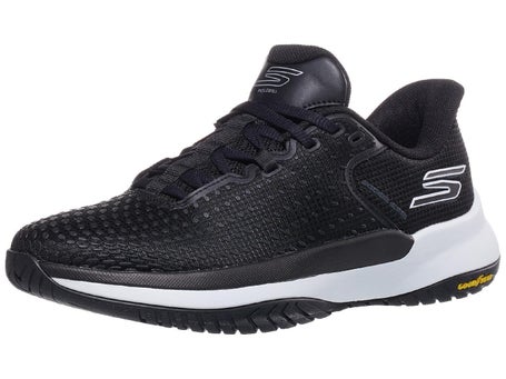 Skechers Viper Court Elite Bk/Wh Wom's Pickle Shoes