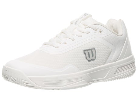 Wilson Courtglide White/White/Silver Women's Shoes