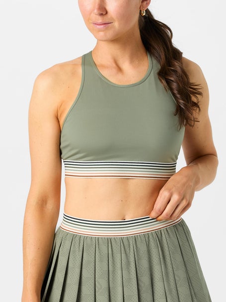 Wilson Womens Fieldhouse 2.0 Stripe Bra