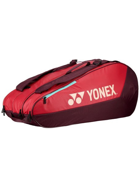 Yonex Team Racquet 9 Pack Bag Ruby Red