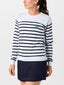 Ame & Lulu Women's Club Sport Rally Stripe Sweater