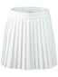 Lacoste Girl's Pleat Performance Skirt - White