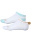 Lucky in Love Riviera Breeze Low Cut Socks Size 4-10